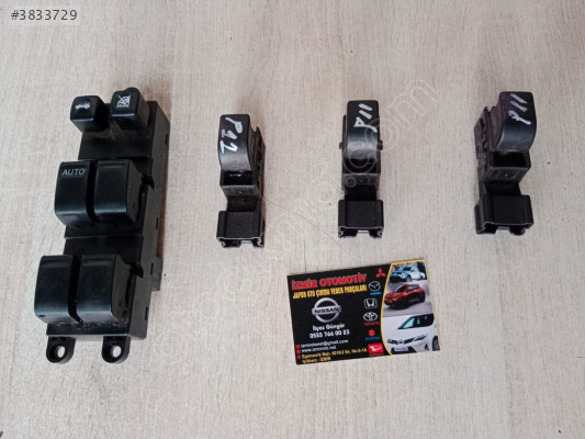 Nissan Primera P11 Tekli Cam Düğmeleri
