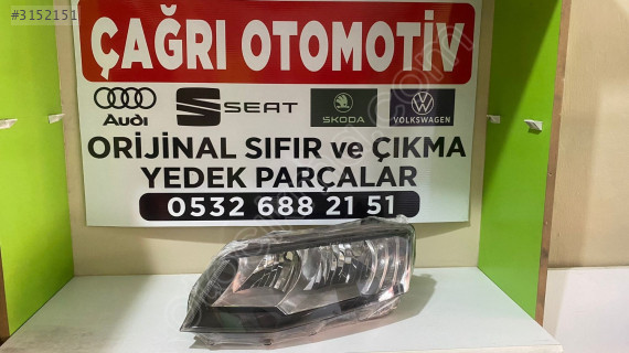5E1941015 SKODA OCTAVİA SOL FAR HALOJEN ORİJİNAL ÇIKMA