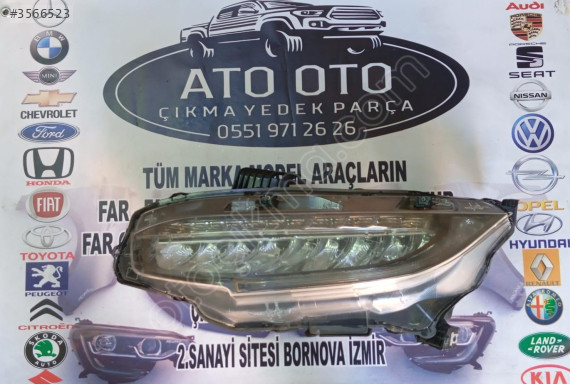 HONDA CİVİC ORJİNAL ÇIKMA SOL FAR