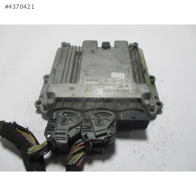 Peugeot 407 Citroen C5 2.2 HDI Motor Beyni 0281013209 9662633480