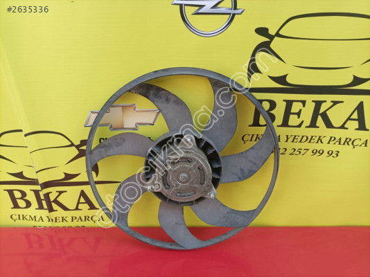 OPEL CORSA D 1.4 1.2 BENZİN FAN MOTORU ÇIKMA ORJİNAL YEDEK PARÇA