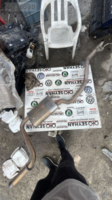 3Q0253411A 3Q0119A Volkswagen Passat b8.5 b8 egzoz susturucu