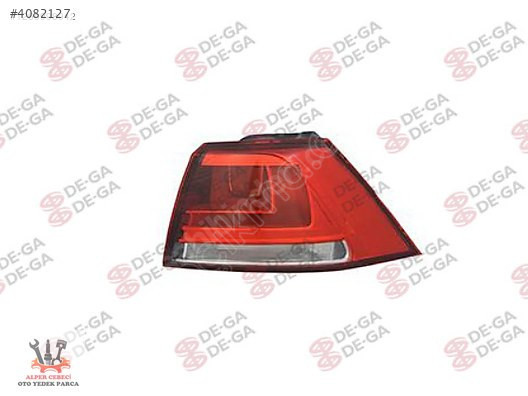 VOLKSWAGEN GOLF 7 ARKA STOP. SAĞ + SOL KIRMIZI. 2012-2017