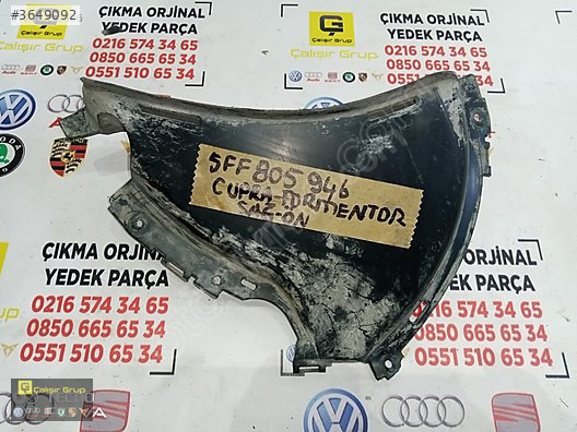 SEAT CUPRA FORMENTOR SAĞ PAÇALIK OEM 5ff805946 ÇIKMA SÖKME YEDEK