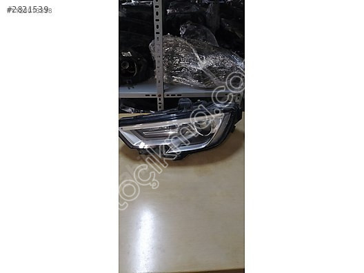 2016-2020 Audi A3 Modeli Sol Xenon Far Parçası