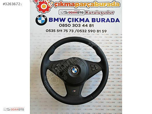 Bmw E60 5 Serisi Lci Çıkma (M) Direksiyon