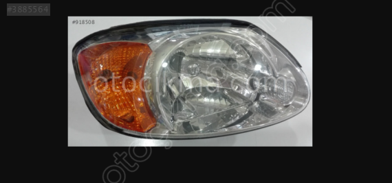 HYUNDAİ ACCENT 2003-2004 SARI SİNYALLİ SAĞ FAR 92102-25530