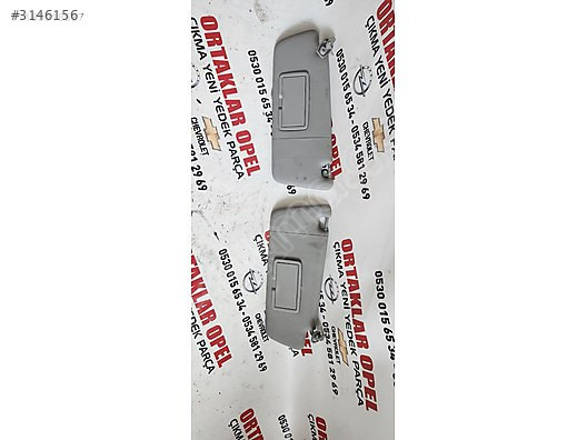 Opel Corsa D Sağ Sol Güneşlik