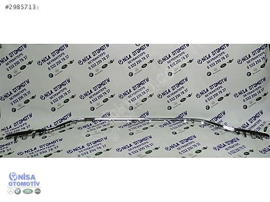 MERCEDESS C SERİSİ W205 AMG ARKA TAMPON DİFÜZÖR ÇITA NİKELAJI