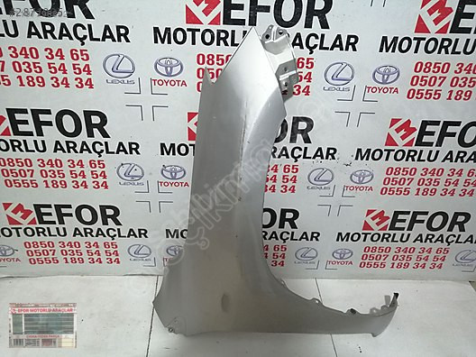 TOYOTA RAV4 SAĞ ÖN ÇAMURLUK ÇIKMA ORJİNAL PARÇA 2006-2010