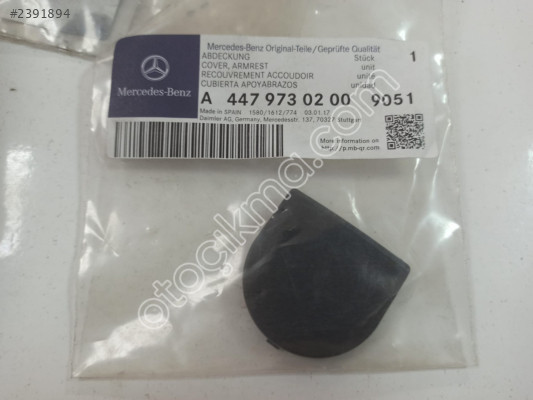 Mercedes W447 / W906 Kol Dayanağı Muhafaza Kapağı Orjinal