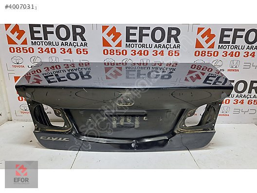 HONDA CİVİC BAGAJ KAPAK ORJİNAL ÇIKMA YEDEK PARÇA