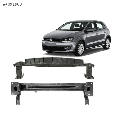 6R0807109D VW POLO 09-16 ÖN TAMPON DEMİRİ