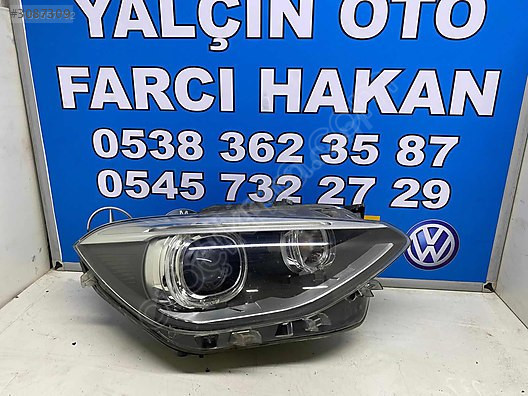 BMW 1.16 f20 mercekli orijinal çıkma hatasız sağ far