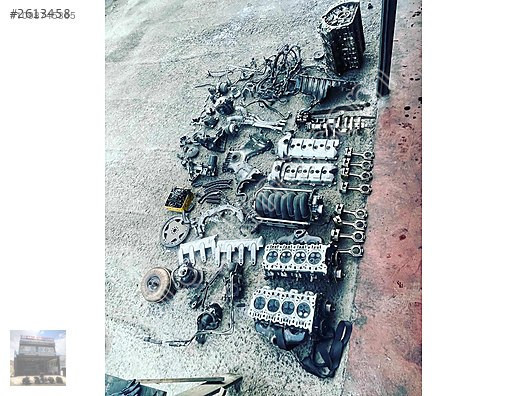 PORSCHE ÇAYENNE 4.5 V8 MOTOR KRANK MİLİ ÇIKMA PİSTON KOLU