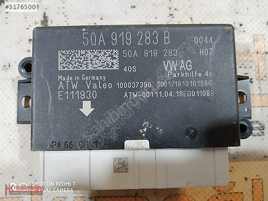 VW GOLF 7 AUDİ A3 PARK SERSÖR BEYNİ 5Q0919283B, 5Q0 919 283 B