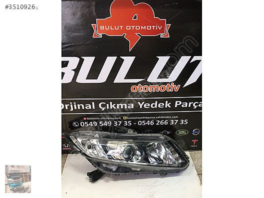 Honda civic fb7 sağ ön far çıkma