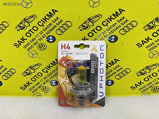 PHOTON H4 YELLOW - H4 LİMON SARI / PHOTON H4 XTREME YELLOW