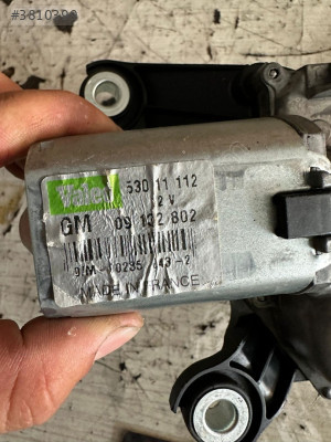 OPEL CORSA C ARKA SİLECEK MOTORU ÇIKMA ORJİNAL GM 09132802