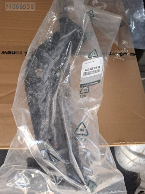 Fluence arka tampon braket sol orjinal sıfır 850420027R