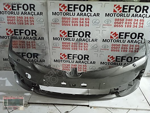 TOYOTA COROLLA SENSÖRLÜ ÖN TAMPON ÇIKMA ORİJİNAL PARÇA 2016-2018