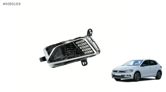 2G0941661B VW POLO 2018 SOL LEDLİ SİS FARI
