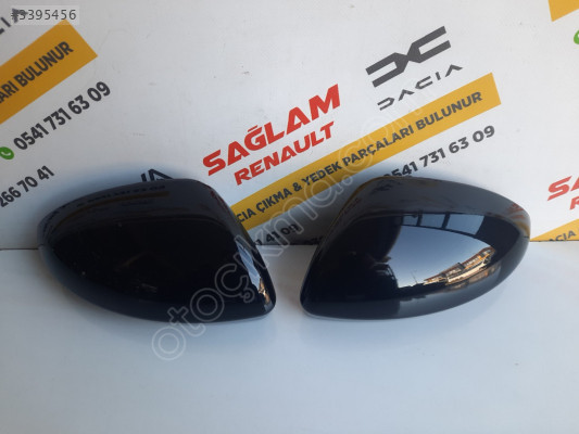Megane 4 Orijinal Çıkma Siyah Ayna Kapağı Takımı 963742692R