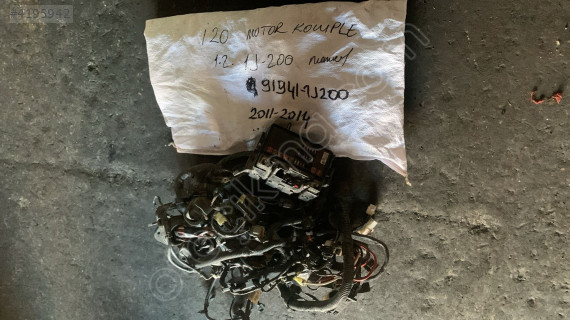 HYUNDAİ İ20   1.2 1J-200 MANUEL KOMPLE MOTOR TESİSATI 91941-1J200