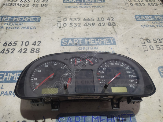 ÇIKMA VW GOLF 4 BORA KİLOMETRE GÖSTERGE SAATİ 1J0919860
