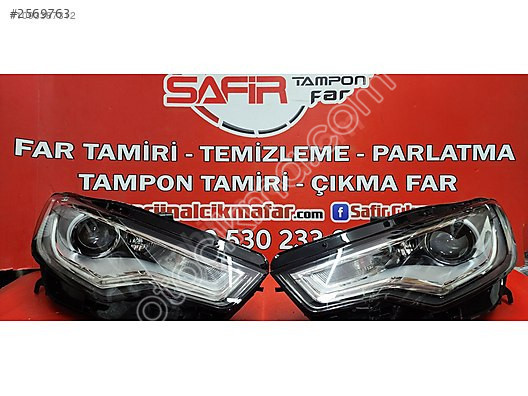 2012 2015 A6 ORJİNAL ÇIKMA FAR TAKIMI