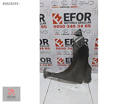 TOYOTA COROLLA SOL ÖN ÇAMURLUK ORJİNAL ÇIKMA YEDEK PARÇA13-18