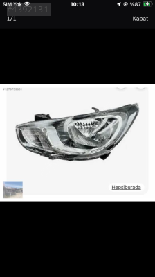 Hyundai acent blue 11-15 sag far