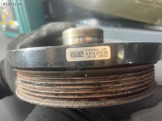BMW F 10 dizel krank kasnağı