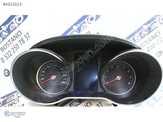 MERCEDES C SERİSİ W205 GÖSTERGE PANELİ HIZ 260 A2059009915