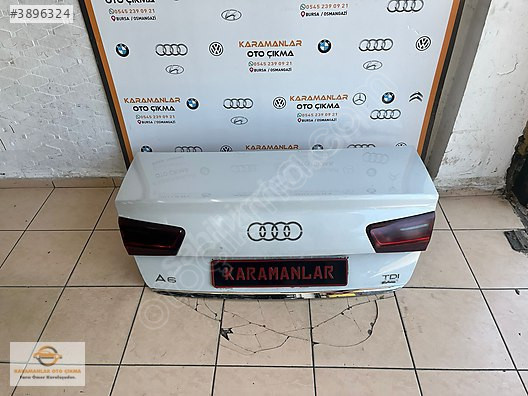 AUDİ A6 BAGAJ KAPAĞI - ARKA STOPLAR ORJİNAL SÖKME HATASIZ