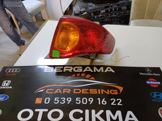 TOYOTA COROLLA SAG DIS STOP SIFIR