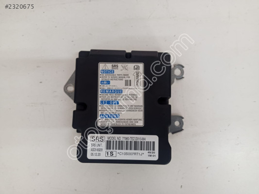 HONDA CIVIC FC5  AİRBAG BEYİN ÇIKMA ORJİNAL 16-21 MODEL
