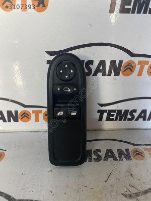 CİTREON C3 CAM DÜĞMESİ SIFIR ORİJİNAL TEMSAN OTO