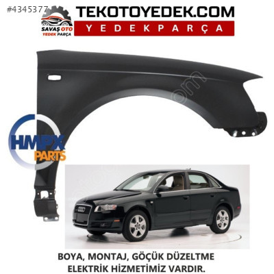 AUDİ A4 ÖN ÇAMURLUK SAĞ SOL 2004 2005 2006 2007 2008 / KAMPANYA