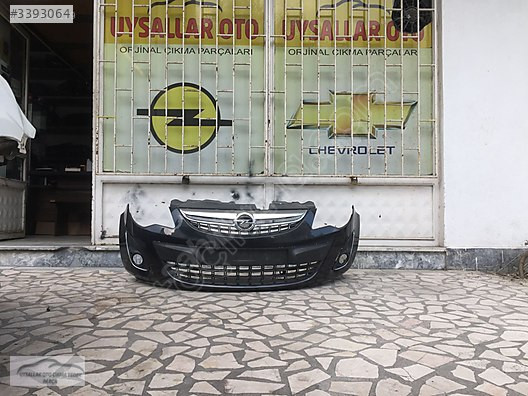 Opel Corsa D makyajlı kasa dolu ön tampon sisli çıkma orijinal