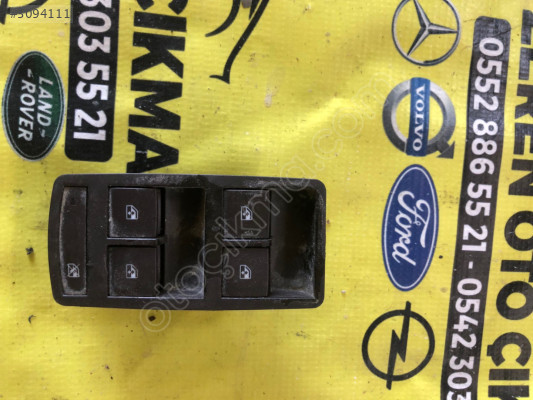 Opel insignia dörtlü cam düğmesi çıkma 13305012