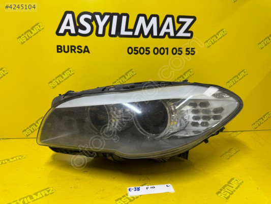 Orjinal BMW 5 Serisi F10 Sol Far - Oto Çıkma Parçaları