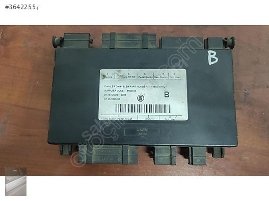 G CHEROKEE KOLTUK KONTROL MODÜL 04602797AC