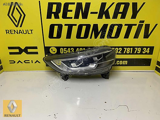 Renkay'dan Renault Kadjar Sağ Far Çıkma Orjinal Parça
