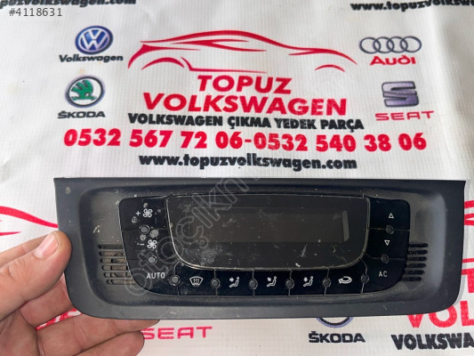 SEAT İBİZA DİJİTAL KLİMA KONTROL PANELİ ORJİNAL ÇIKMA 6J0820043