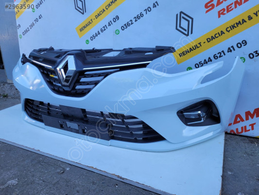 CLIO 5 ON TAMPON LED SİSLİ KOMPLE DOLU BEYAZ