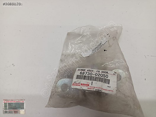 TOYOTA AURİS SAĞ ÖN KAPI ALT MENTEŞE 07-12 OEM:68730-02050