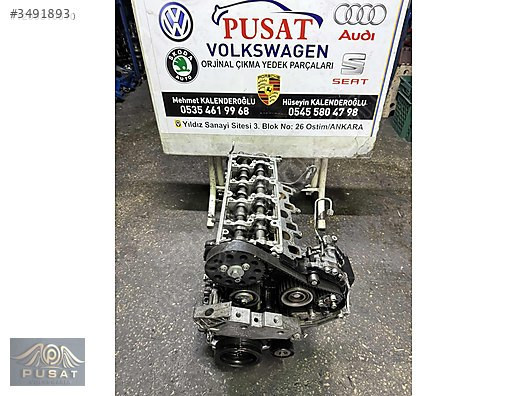 SKODA SÜPER B 1.6TDİ ÇIKMA MOTOR CAY 1.6DİZEL MOTOR