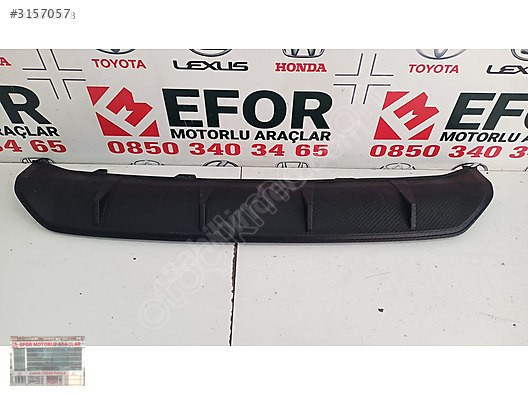 HONDA CİTİY ORJİNAL ÇIKMA TAMPON DİFÜZÖR 21-22
