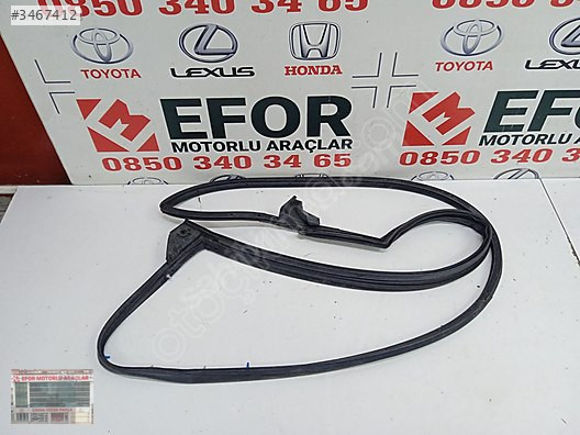 TOYOTA COROLLA SOL ARKA KAPI FİTİLİ ÇIKMA ORİJİNAL 2019-2024